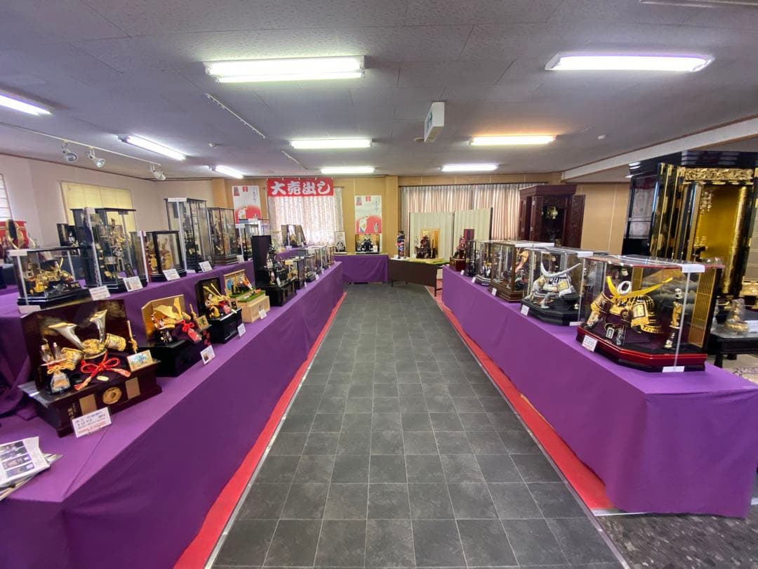 五月人形　眞田陣羽織収納　兜25号