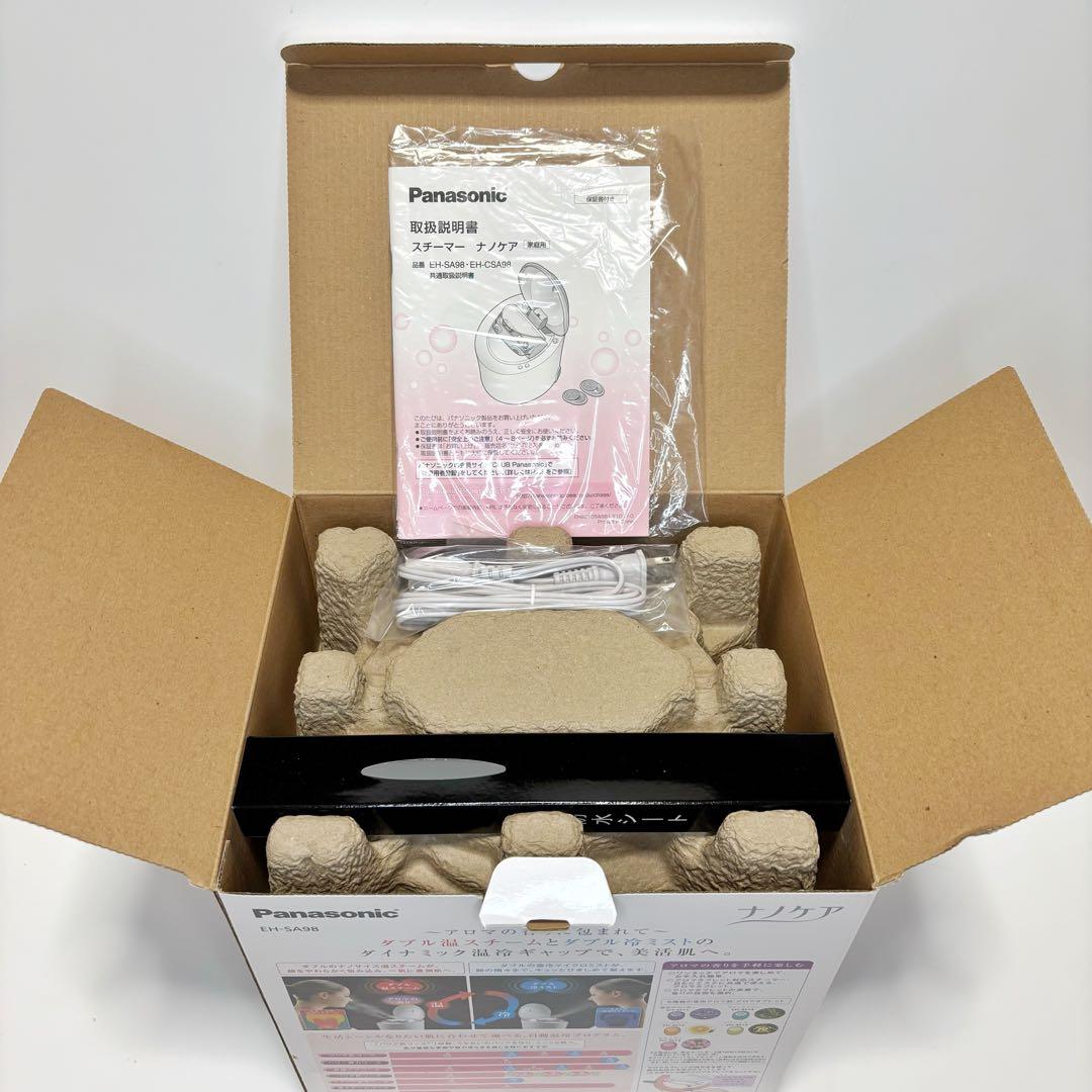 ☆新品☆Panasonicパナソニックスチーマー　 ナノケア　EH-SA98-P