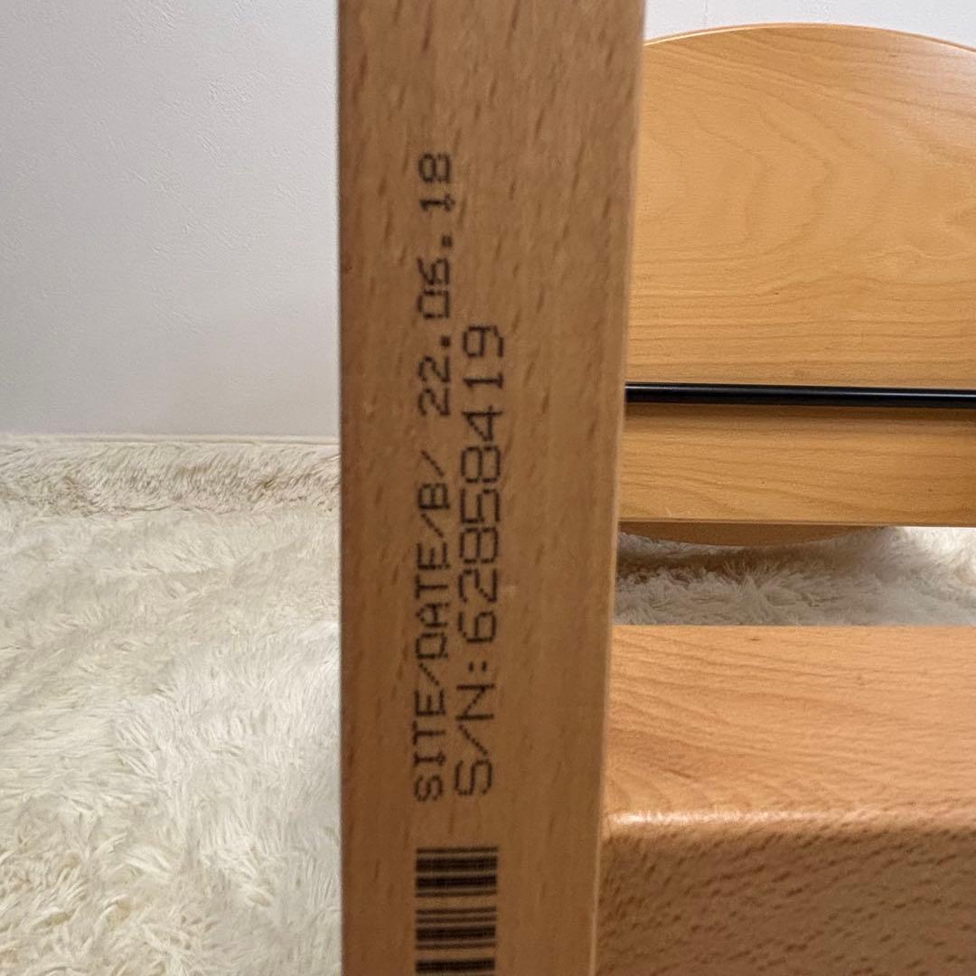 ストッケ　トリップトラップ　ナチュラル　ベビーセット&トレイ&ハーネス付