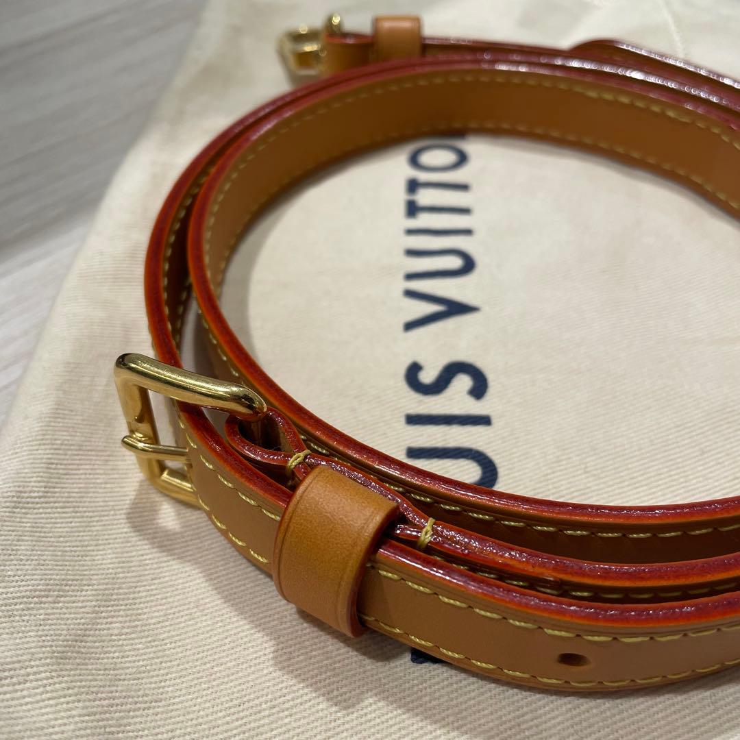 LOUIS VUITTON ルイヴィトン　ヌメ革 ショルダーストラップ　美品