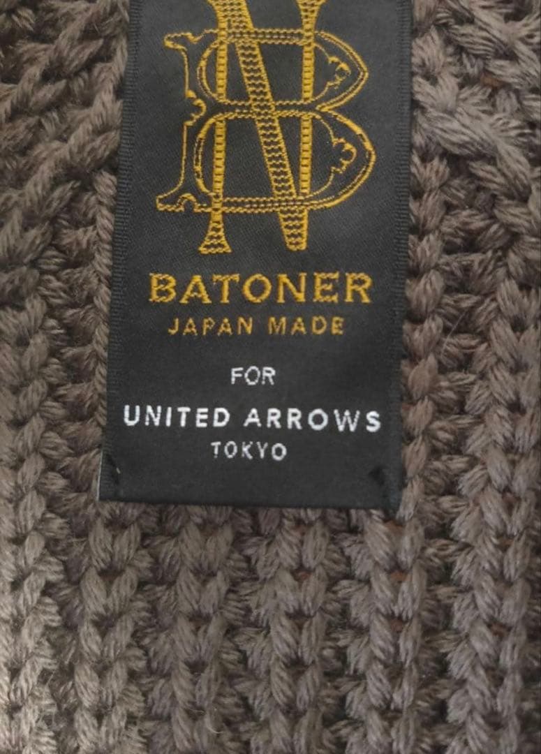 バトナー　シグネチャーニット