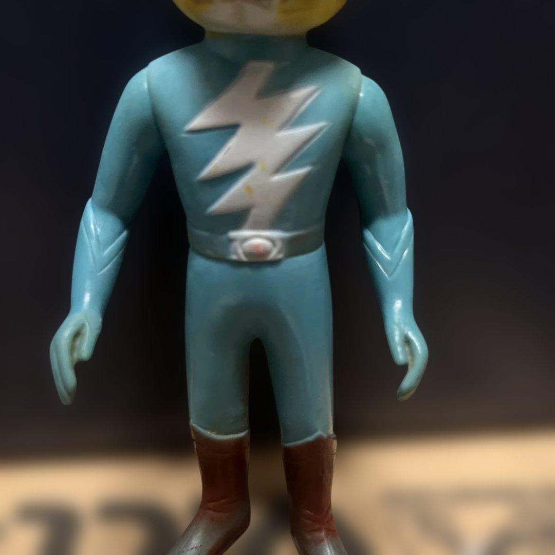 ⚠️人気　鉄人タイガーセブン　ミドルサイズ　ブルマァク　ピープロ　当時物