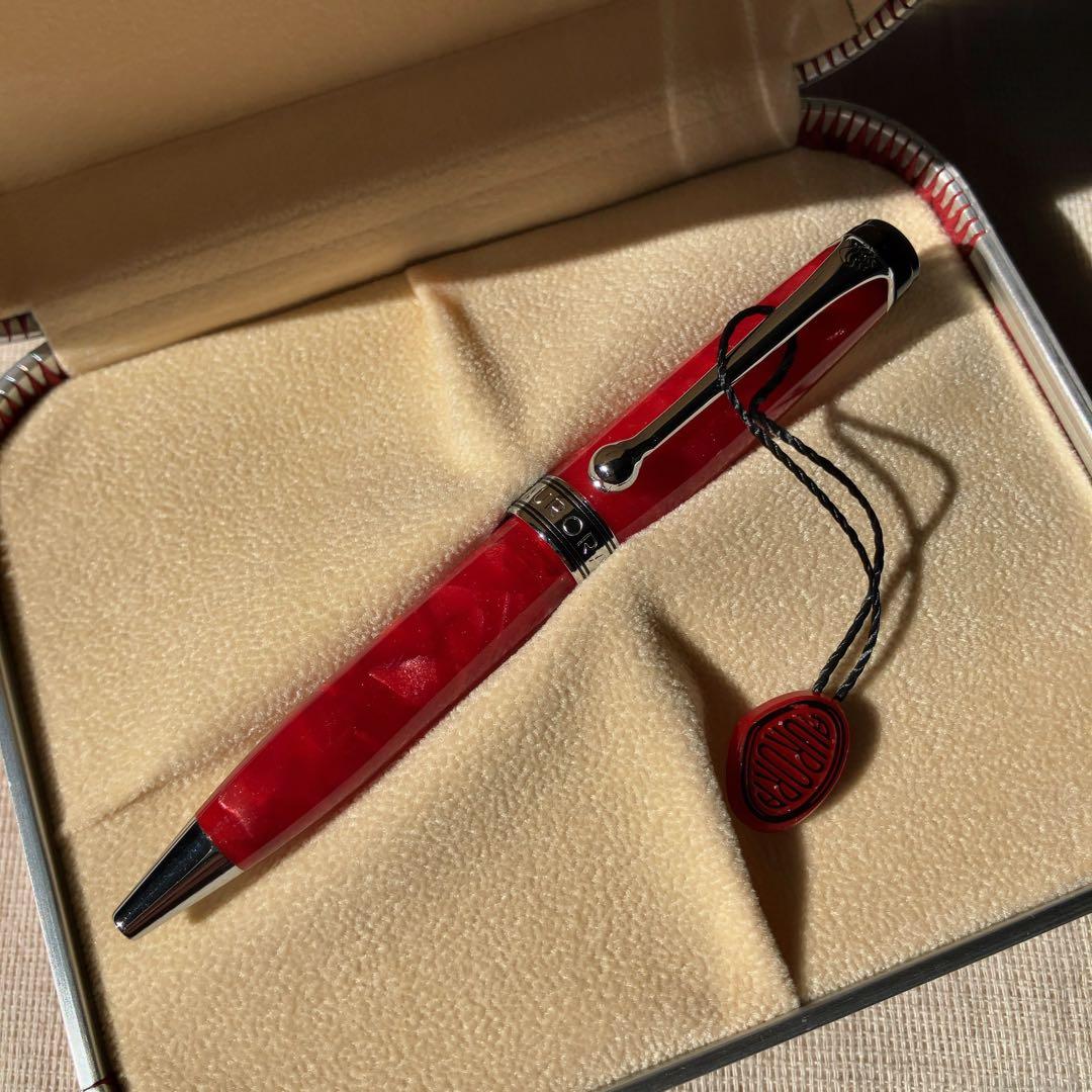 AURORA／AUREA MINIMA／FUOCO／ボールペン／イタリア製／限定