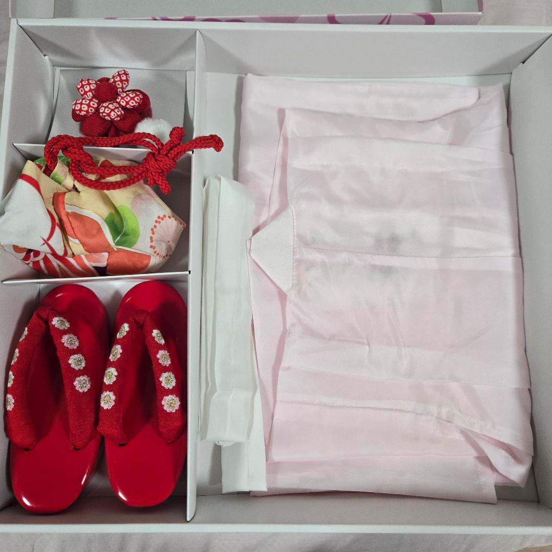 七五三 着物セット 被布　髪飾り