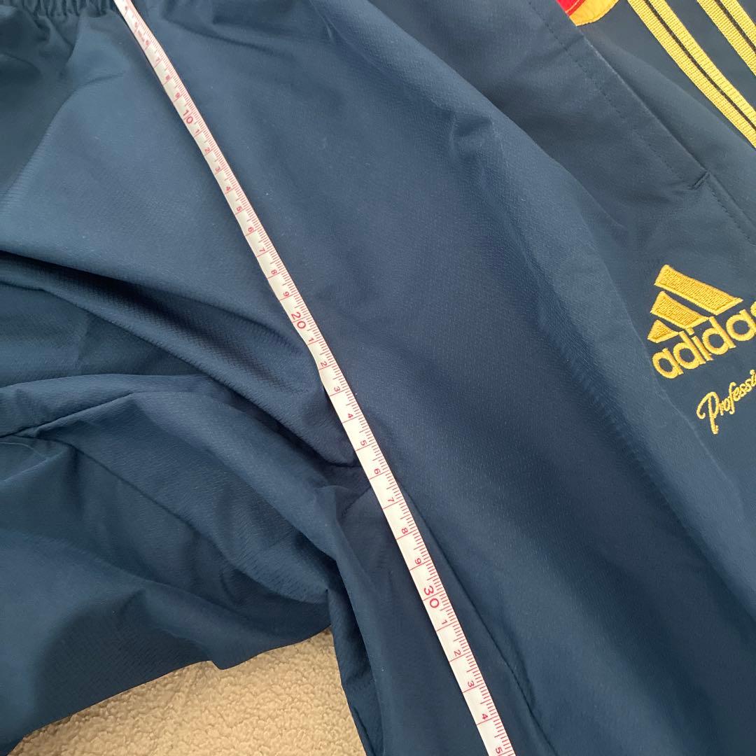 美品 adidas professional 野球 セットアップ／ナイロン 刺繍