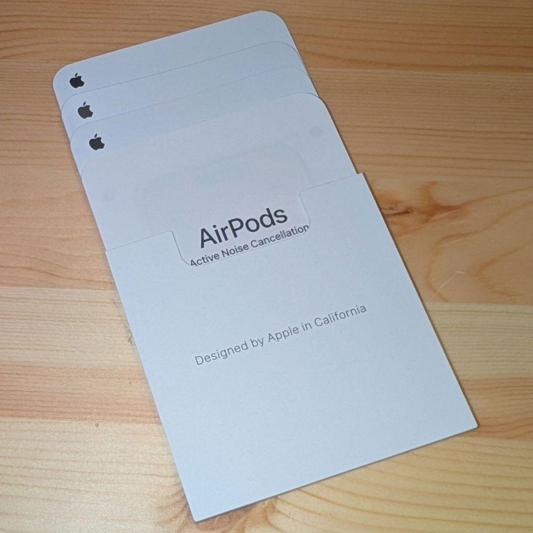 Apple AirPods 4 ANC アクティブノイズキャンセリング機能搭載