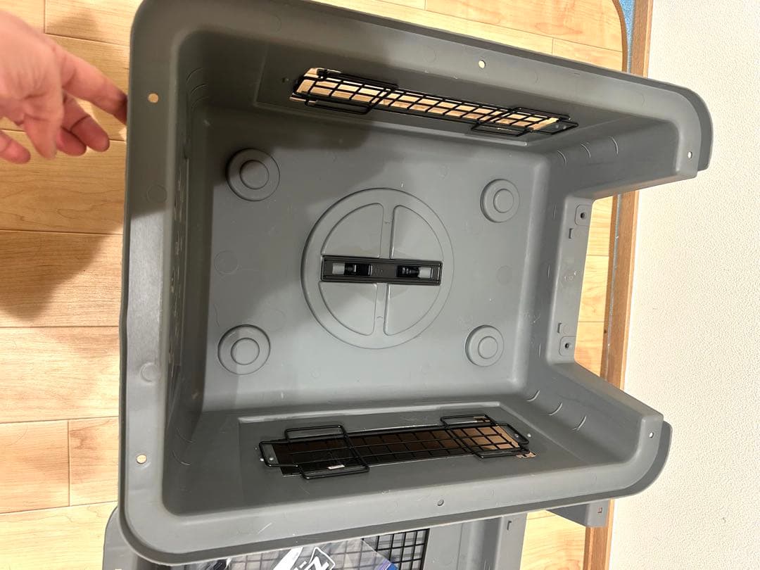 美品/犬 猫 ハード キャリーケース ハードクレート 飛行機輸送 車移動 ②