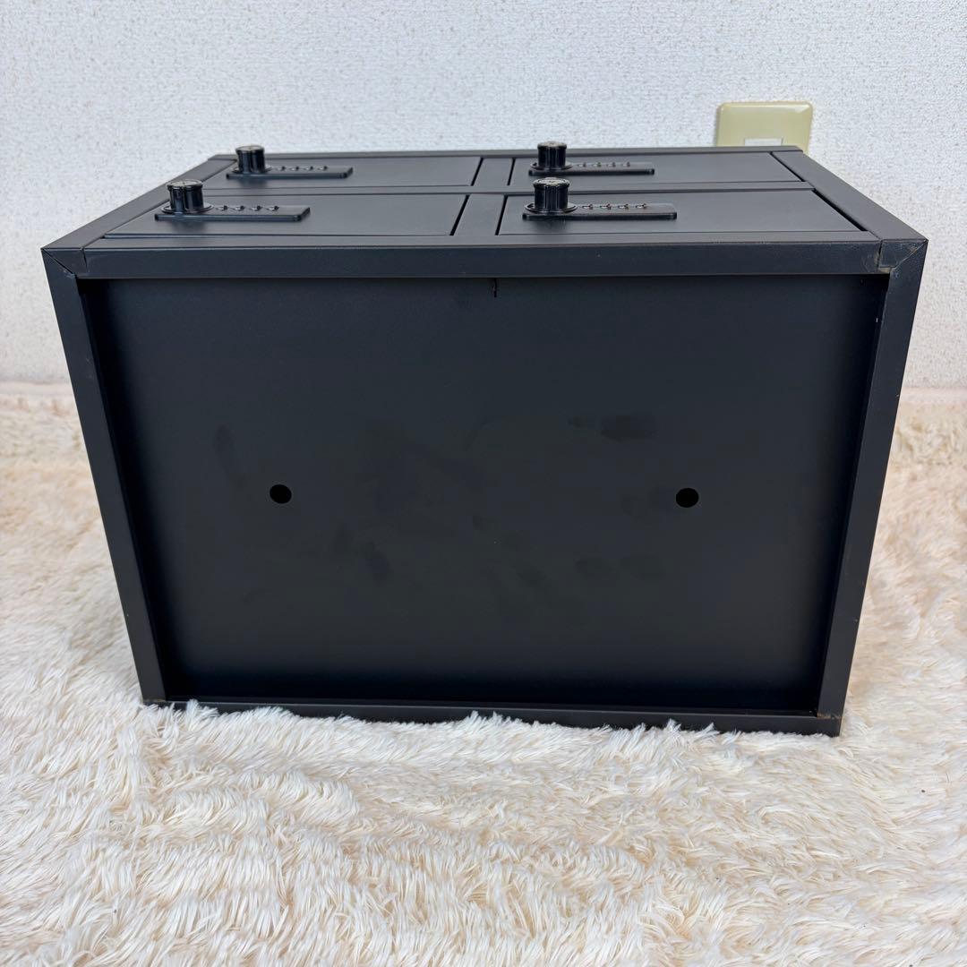 送料無料 貴重品ロッカー2個セット ダイヤル式 鍵付き