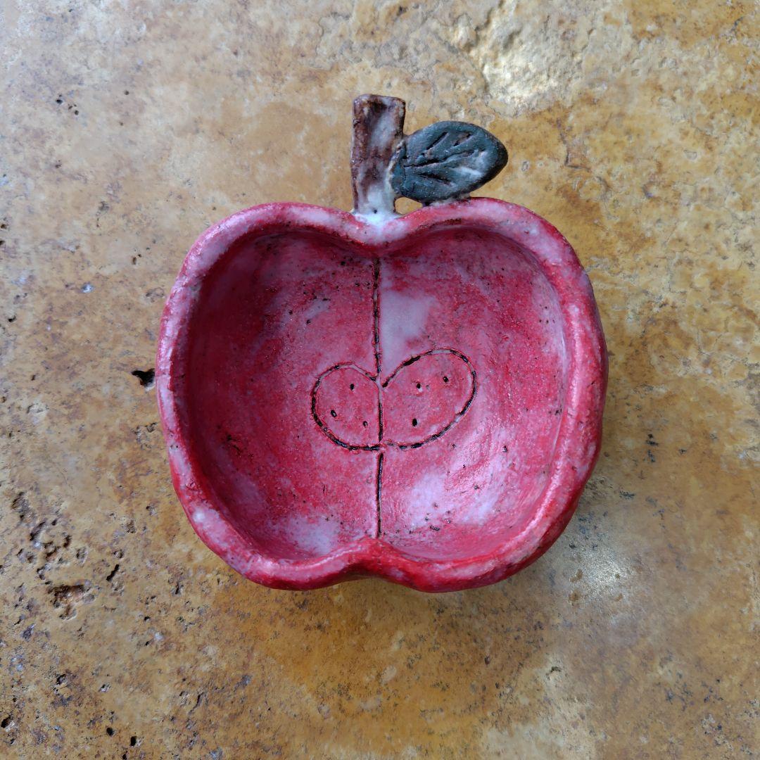 本田あつみ　フルーツ　りんご ２点