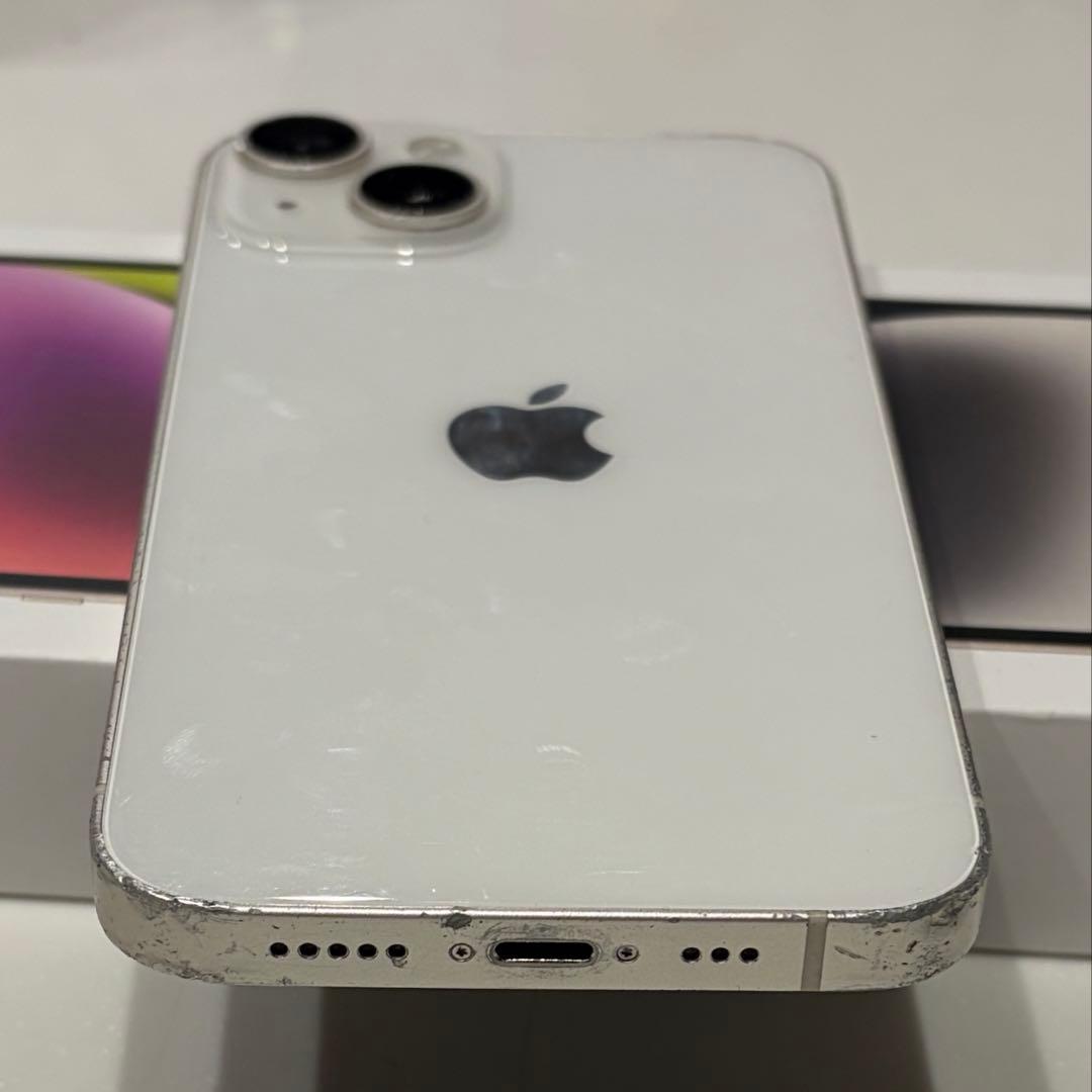 バッテリー100% IPhone 14 128GB ホワイト