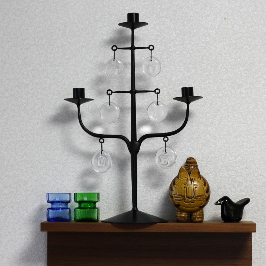 【大型・刻印】Erik Hoglund　エリックホグラン　キャンドルスタンド06