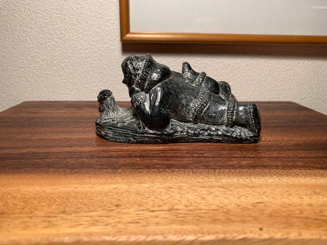 カナダ イヌイット エスキモー　フォークアート カナディアン