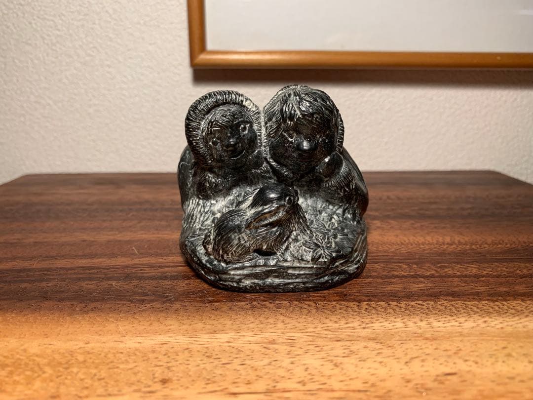 カナダ イヌイット エスキモー　フォークアート カナディアン