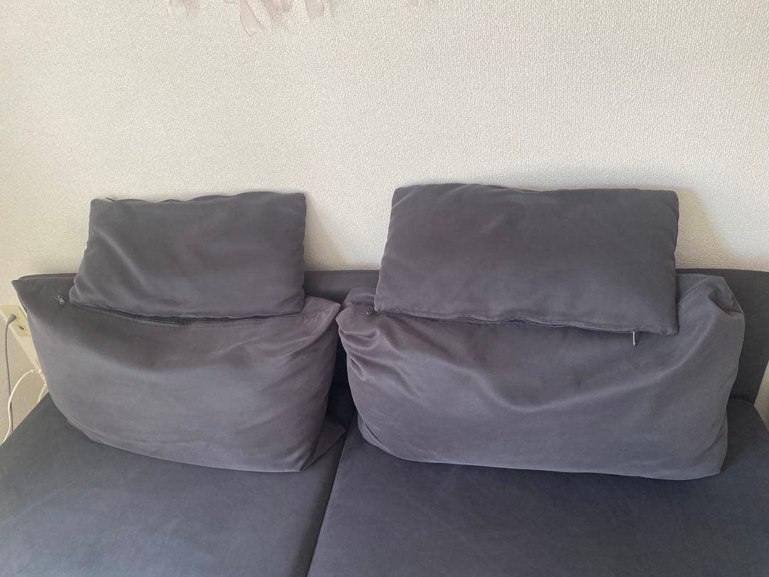 IKEA ソーデルハムン　グレー 2人掛けソファ