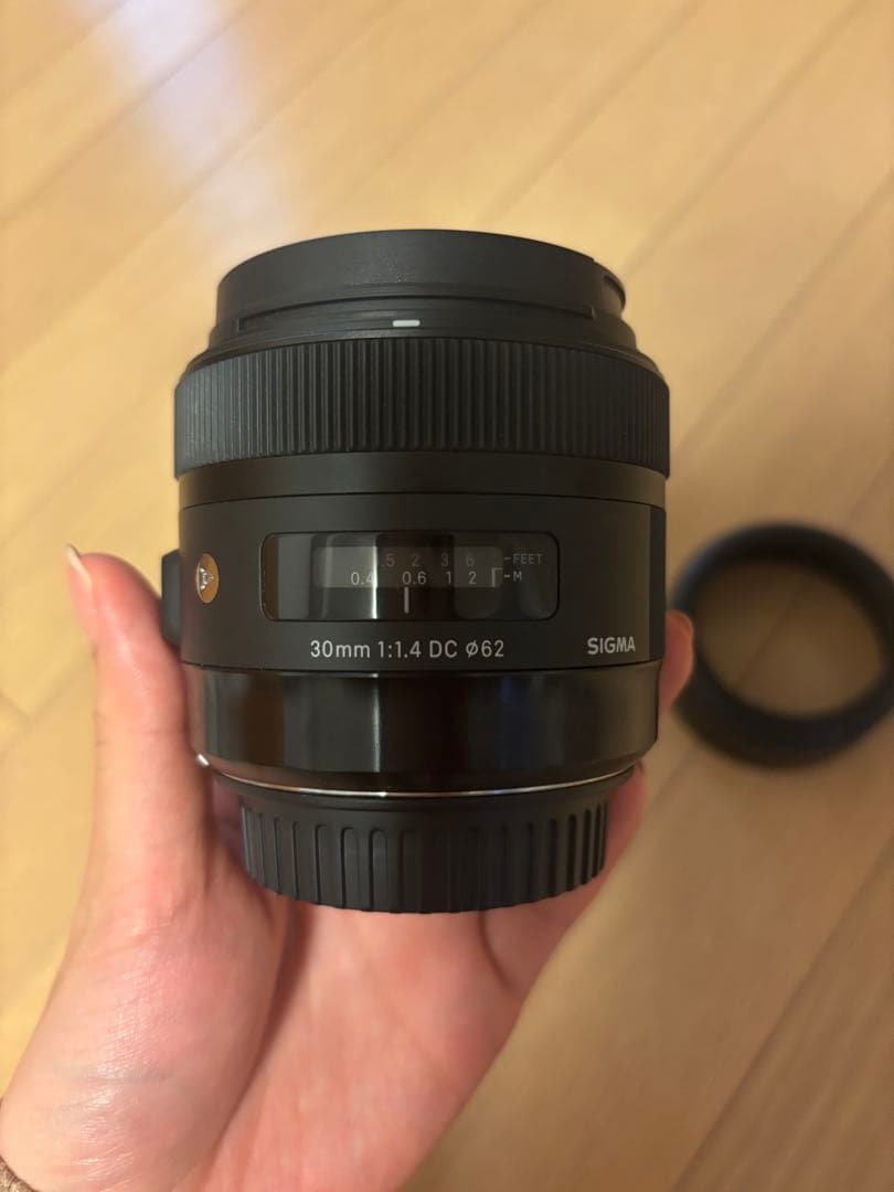 SIGMA 30mm f/1.4 DC CanonEFマウント　フードセット