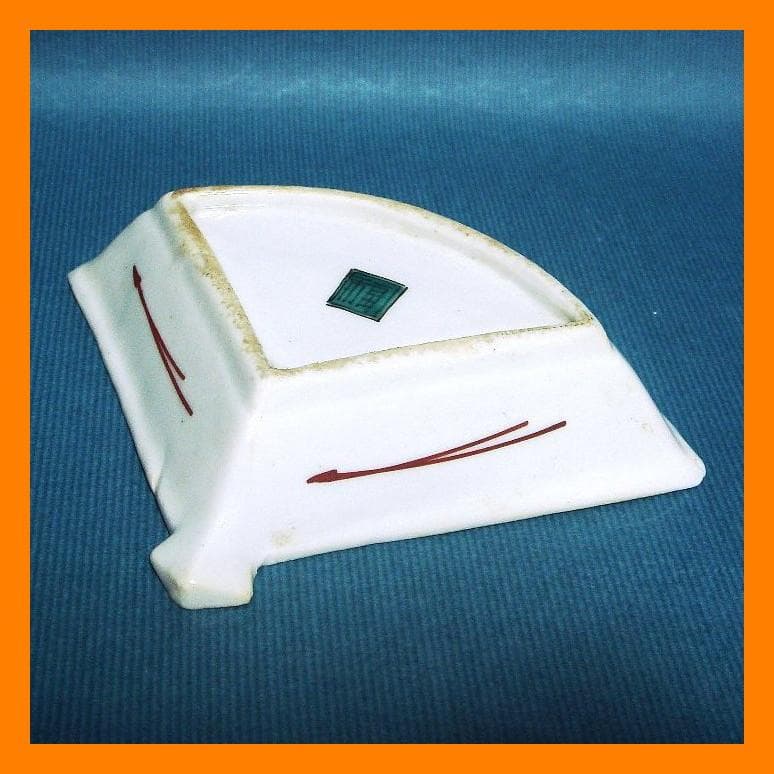 860『九谷 扇形鉢 向付』　/骨董品 古美術 古玩 アンティーク