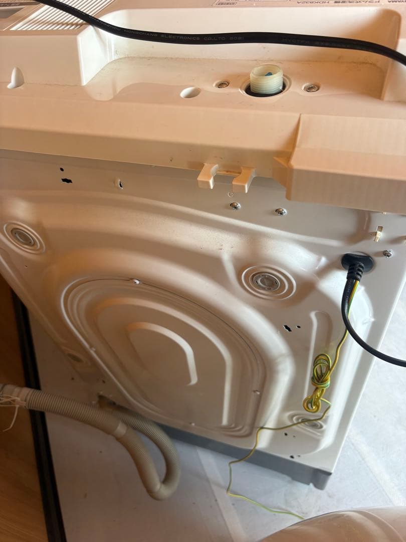 アイリスオオヤマ ドラム式洗濯機 HDK832A　8kg　2021年製