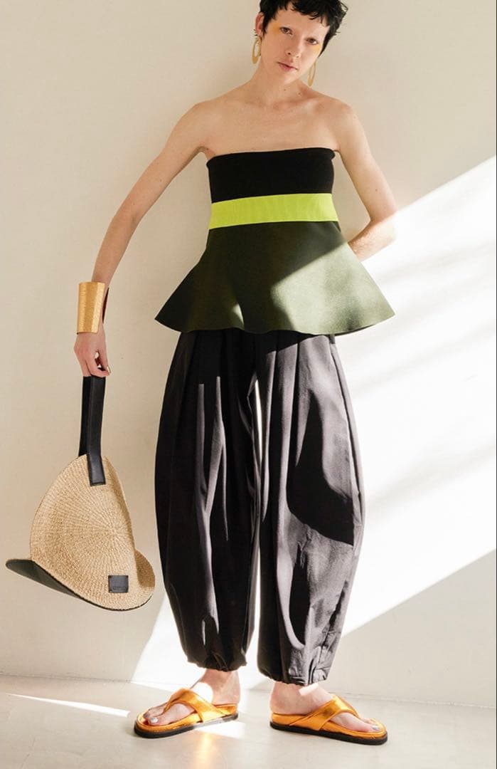 【OMMO】CIRCLE STRAW BAG カゴバッグ