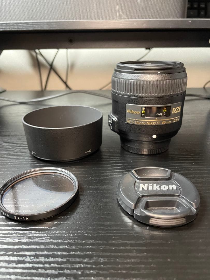 使用数回 美品 Nikon ニコン AF-S DX 40mmf2.8 マクロ
