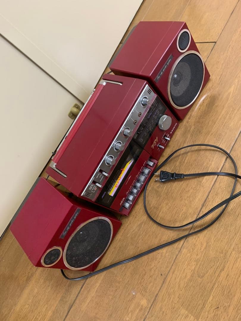 SANYO 三洋電機 MR-VS1 キャリング ミニコンポ ラジカセレ ジャンク