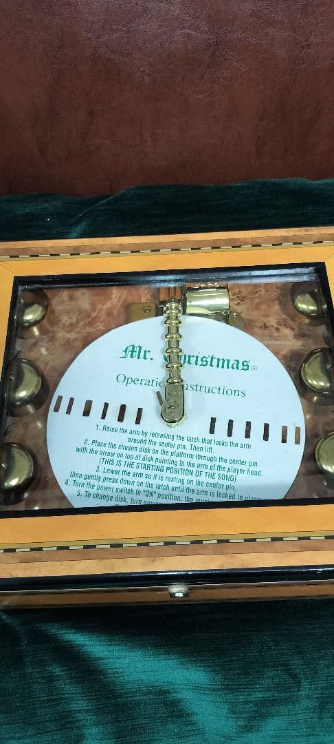 Mr.Christmas Grand Bell ディスクベルオルゴール 6ベル