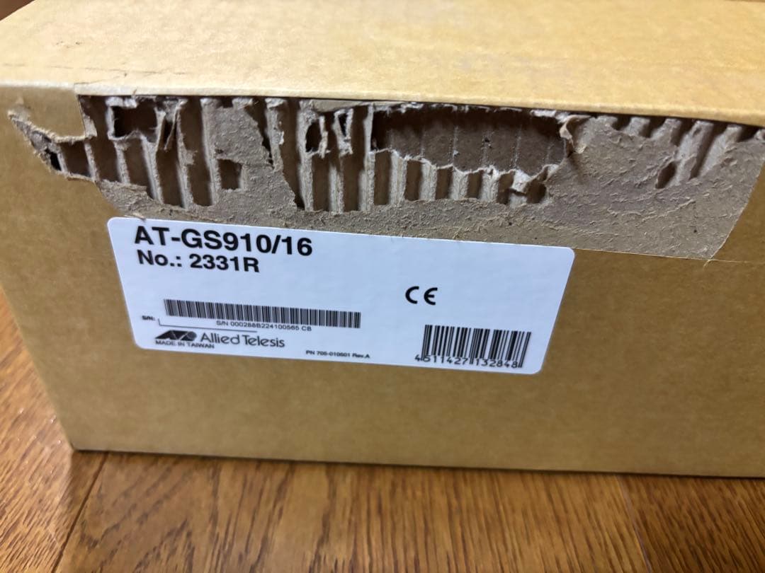 Allied Telesis AT-GS910/16 スイッチングハブ