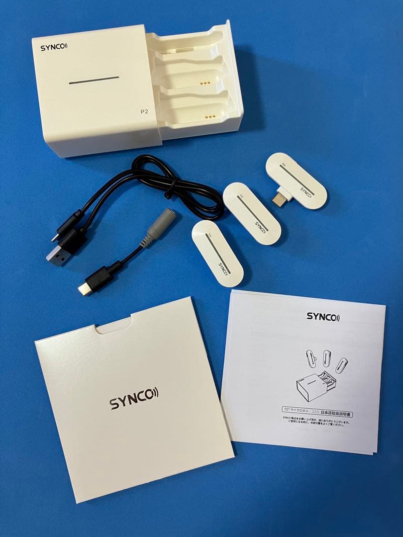 ワイヤレスピンマイク