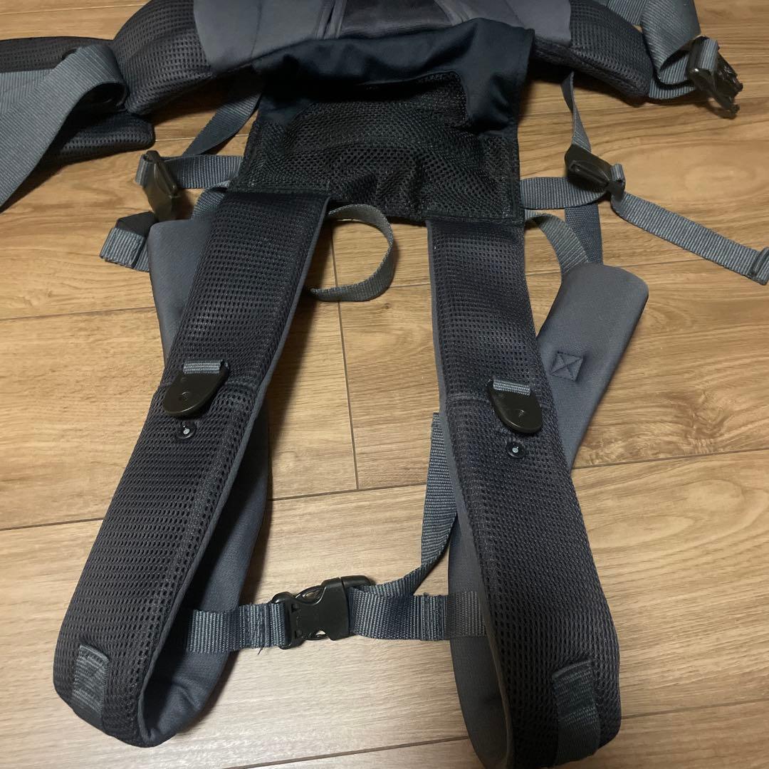 Aprica アップリカ ラクリス ダークグレー　抱っこ紐
