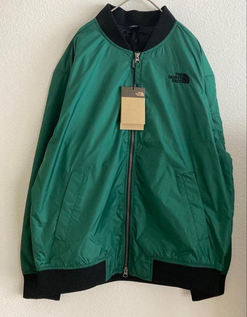 専用‼️新品⭐️ノースフェイスMA1風ボンバージャケット　グリーン　M 韓国限定