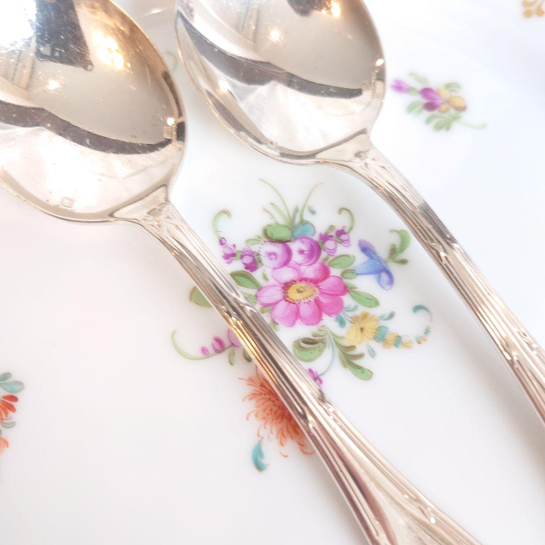 クリストフル　リュバン　レア　コンソメスプーン　2本組　スープスプーン