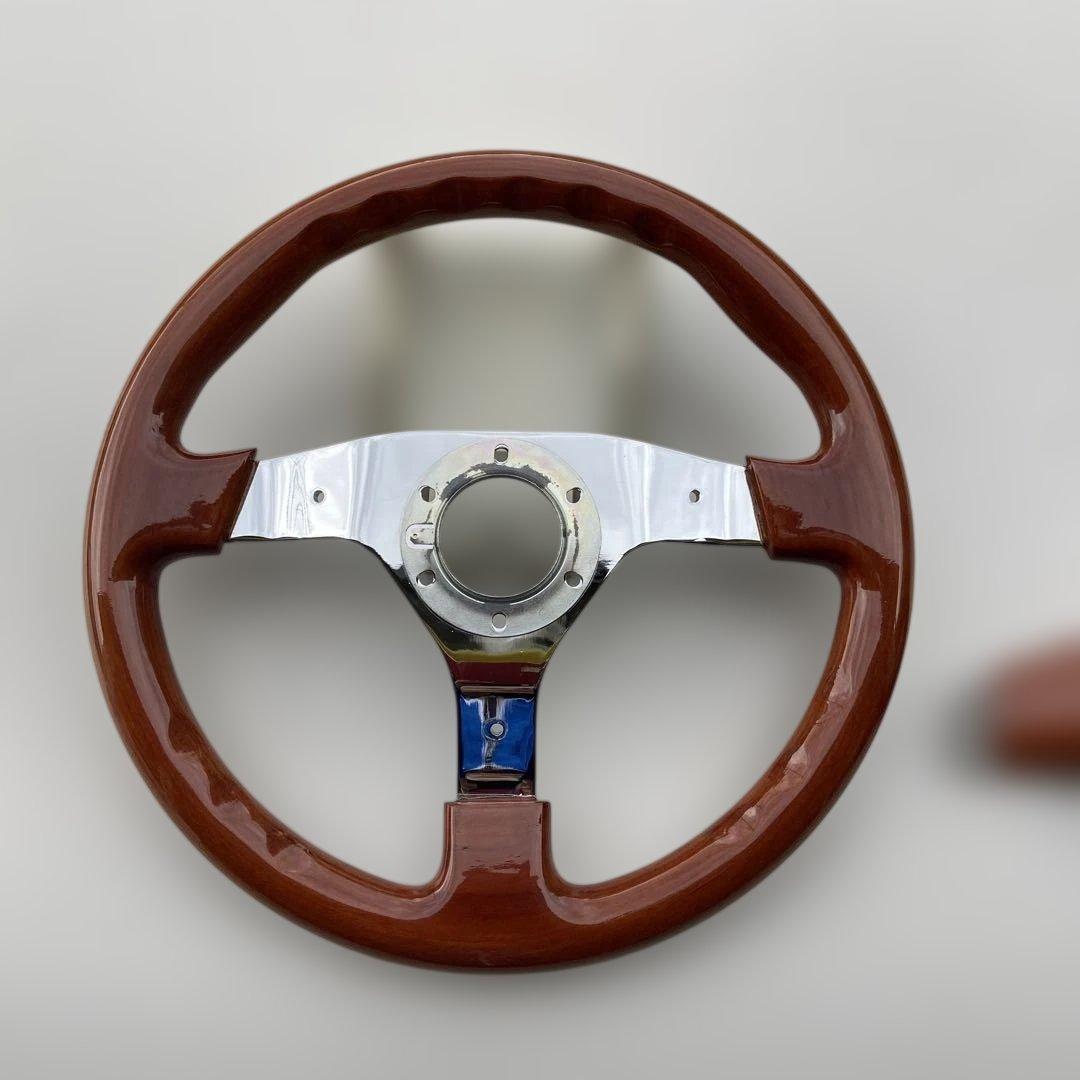 ウッドステアリング35パイ
