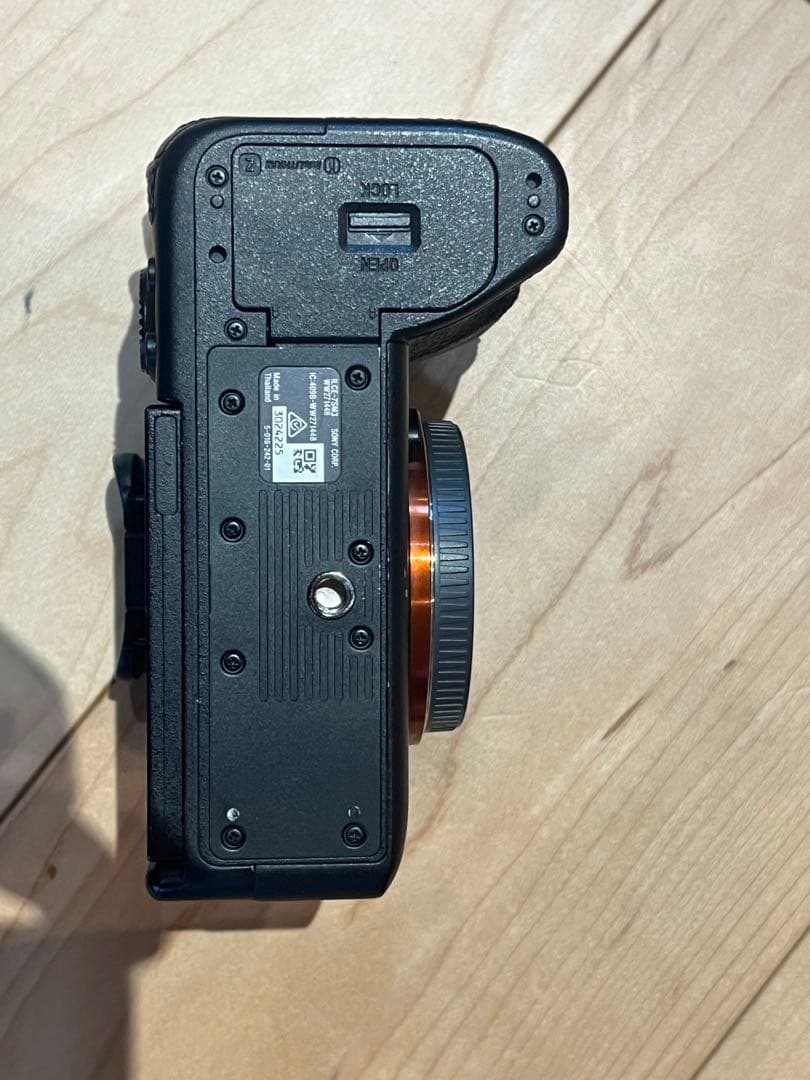 防湿庫保管_SONY α7SⅢ 本体 バッテリー2本 ケージ ストラップ