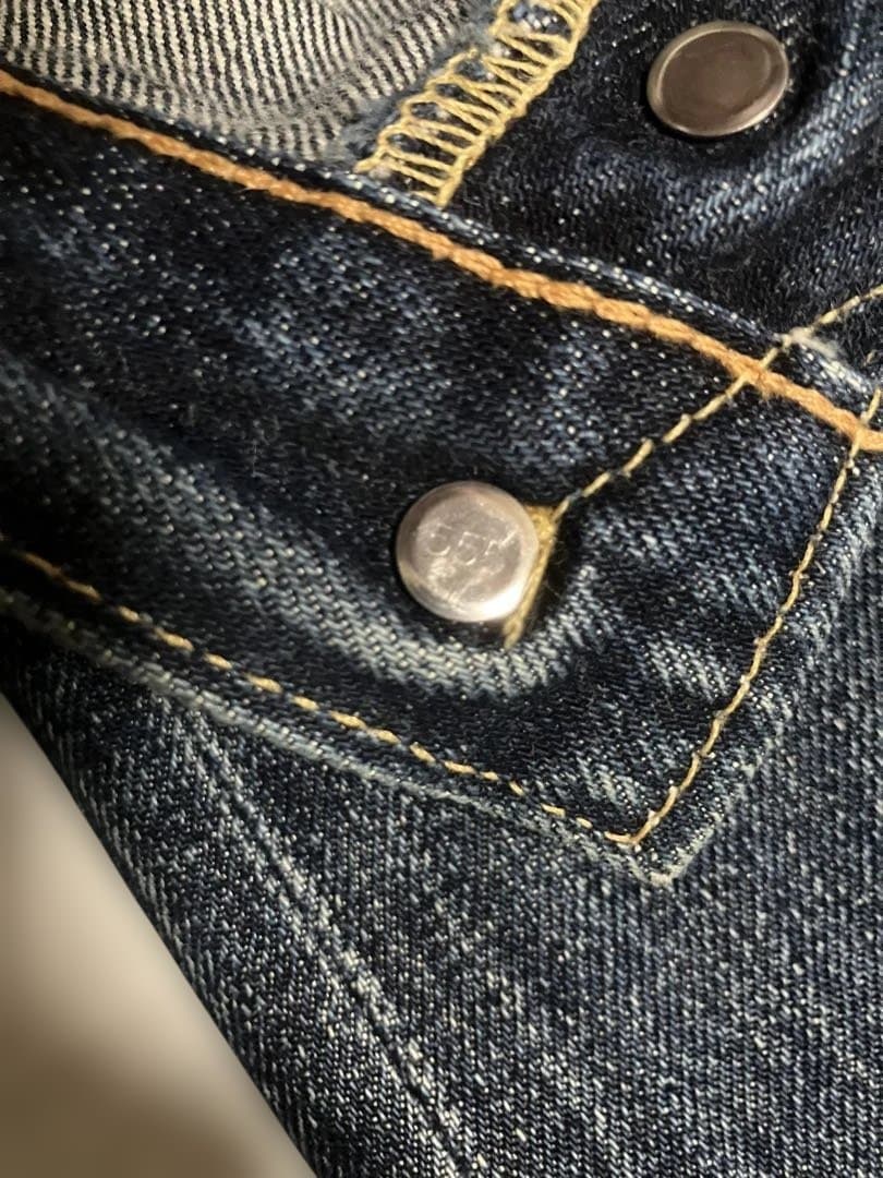 秘蔵Levi's 501XX 55年 VINTAGE 赤耳BIG E 刻印555