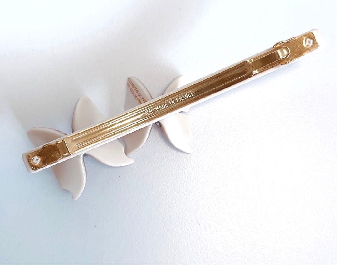 アレクサンドルドゥパリ　ロングバレッタ　ピンク　バタフライ　スワロフスキー　希少