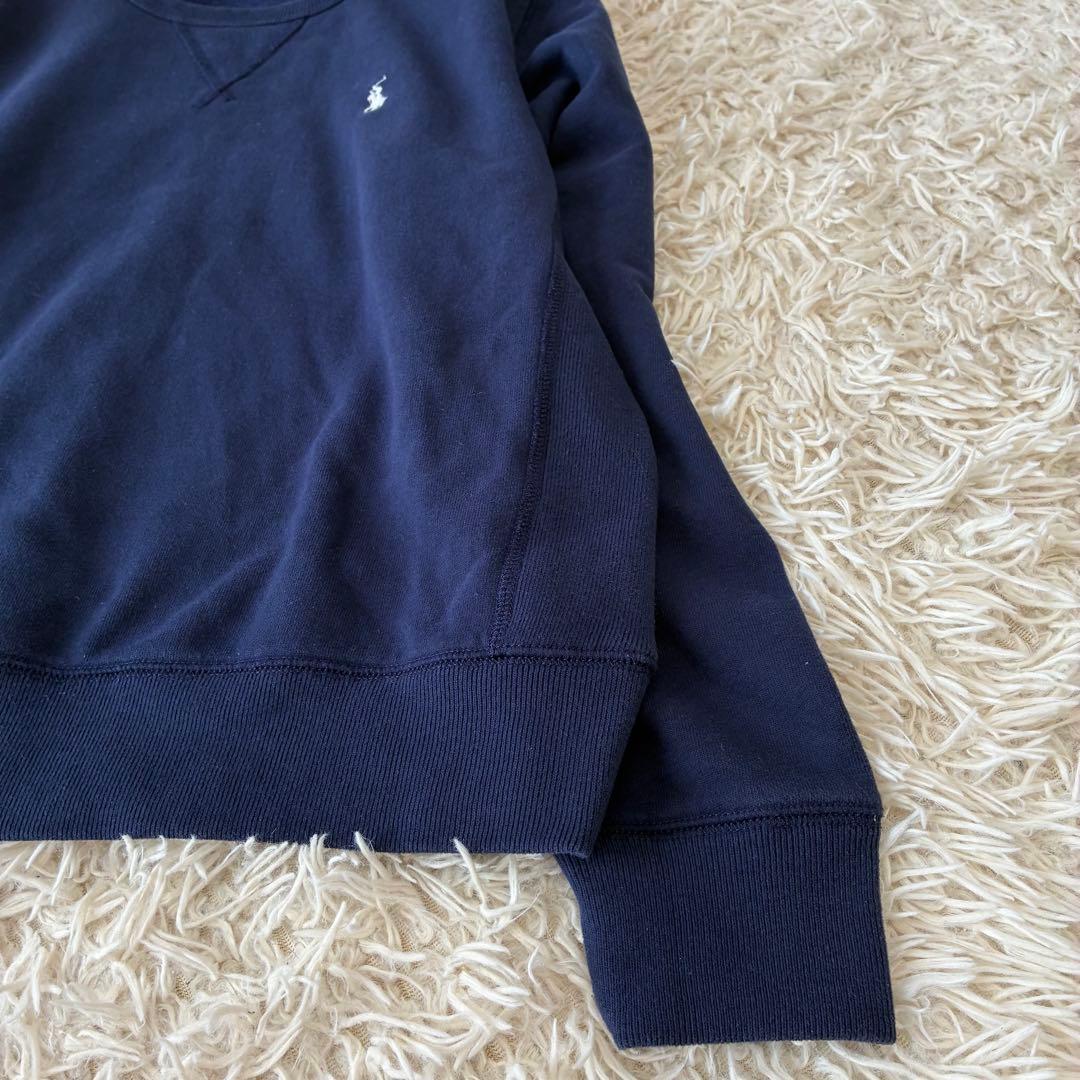 ポロラルフローレン 裏起毛スウェット ネイビー ポニー刺繍L