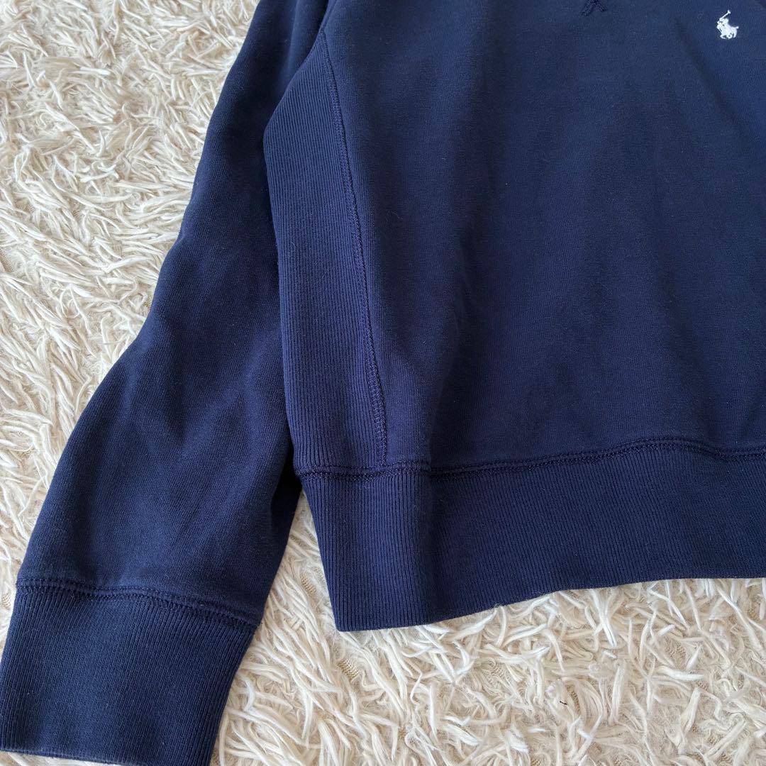 ポロラルフローレン 裏起毛スウェット ネイビー ポニー刺繍L