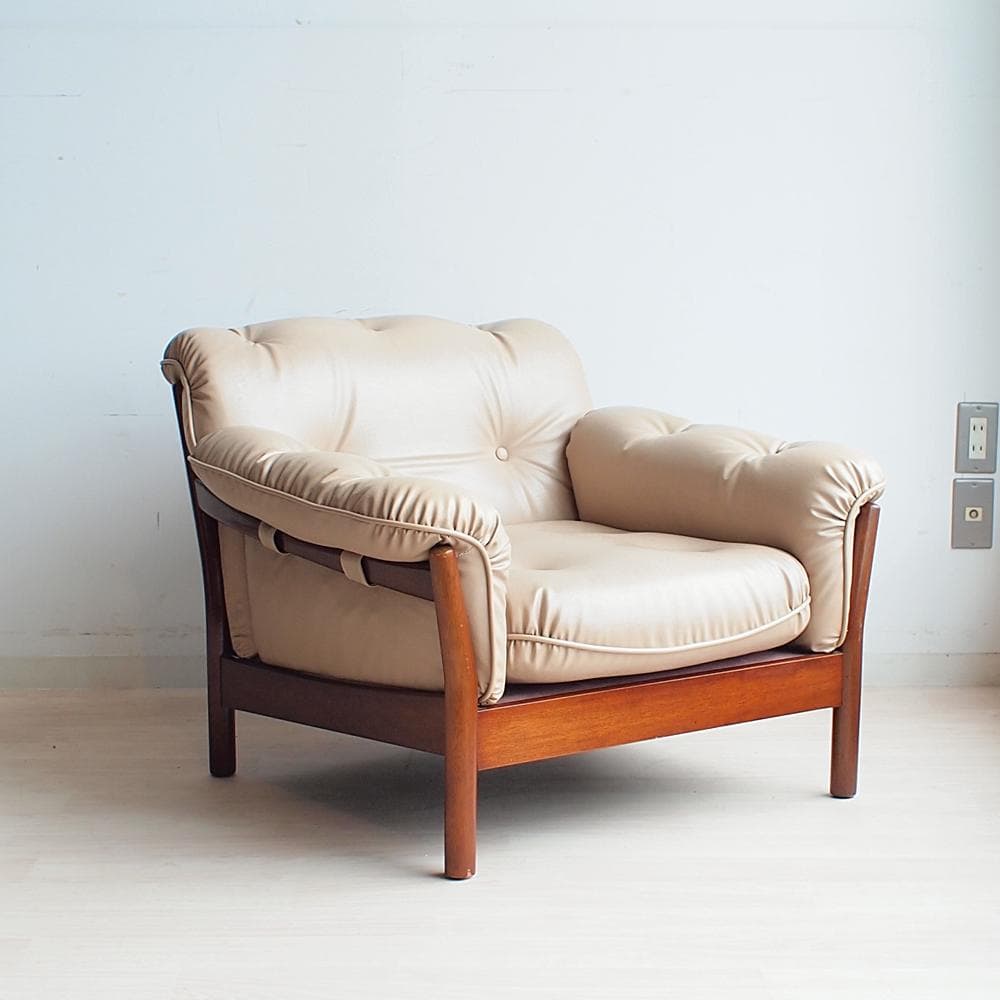 70's オールドマルニ 「Madison」 1人掛けソファ ビンテージ レトロ