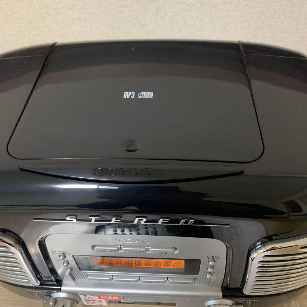 希少 TEAK レトロ CDラジオプレーヤー(本体美品ですが、、、 CD不可)