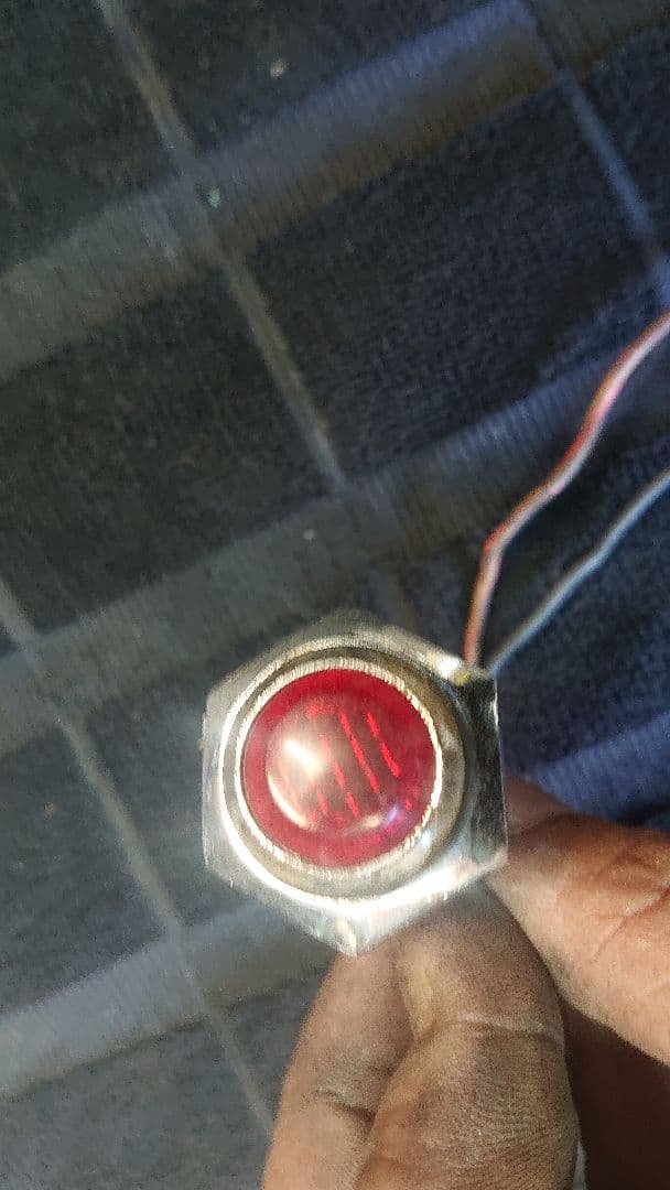 国内仕様に CB250T CB400T速度警告灯 純正希少パーツ ホーク2 バブ