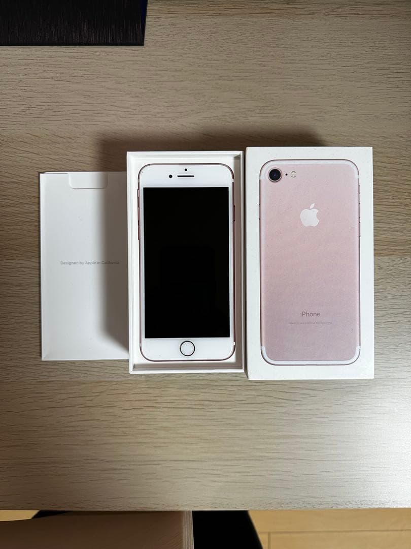 Apple iPhone 7 128GB ローズゴールド