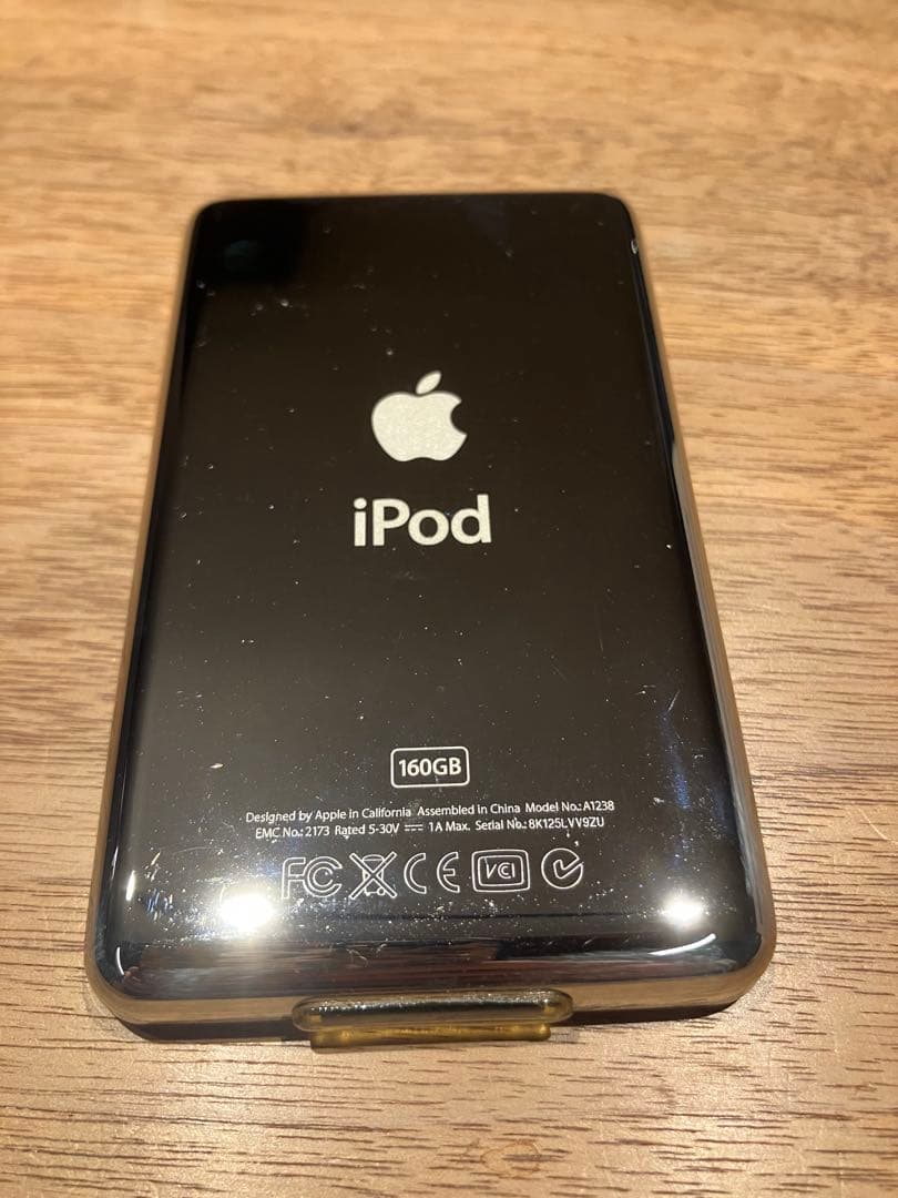 ジャンク　Apple iPod Classic 160GB MC297J