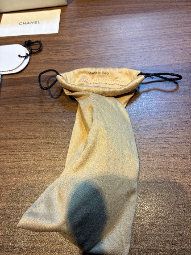 【レア】シャネル CHANEL 折り畳み式サングラス 4123-Q 金属製