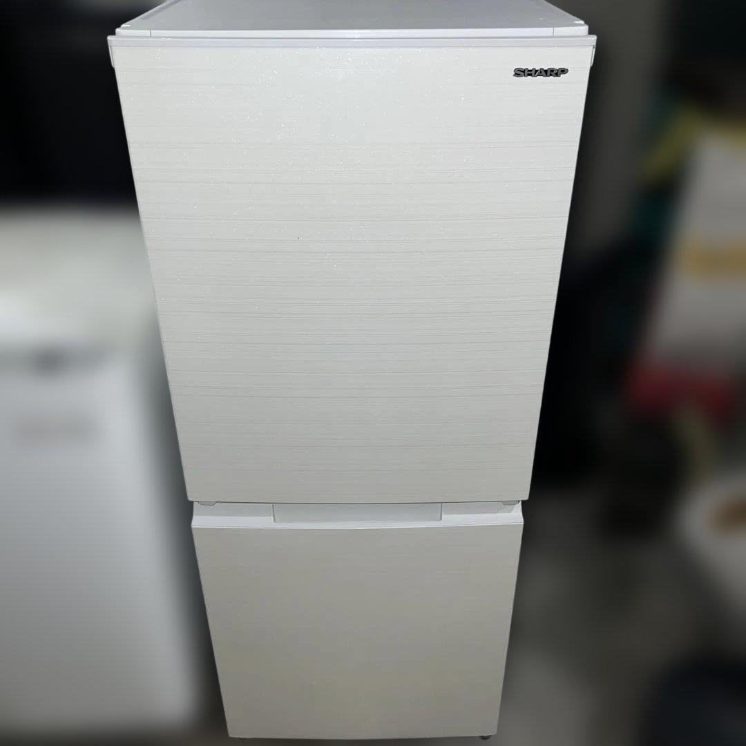 ⭐︎SHARP/美品大人気モデルホワイト冷蔵庫/洗濯機7㌔/風乾燥機/どっちもドア
