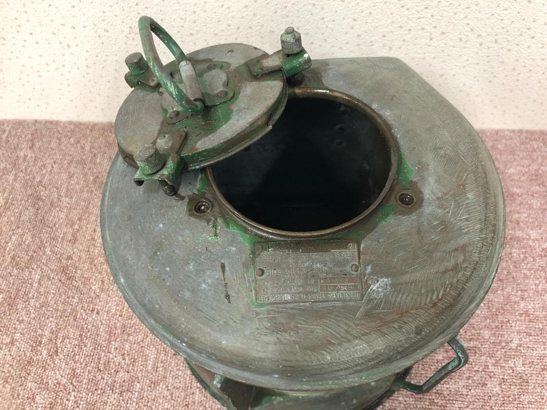 日本船燈株式会社　船舶灯 船舶用照明 緑/赤