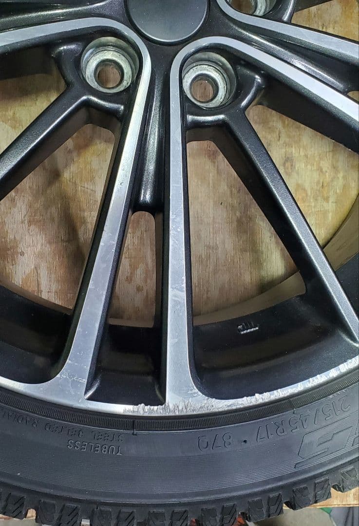 値下げ！86/BRZ ZN6/ZC6 純正ホイール 17インチ スタッドレス付き