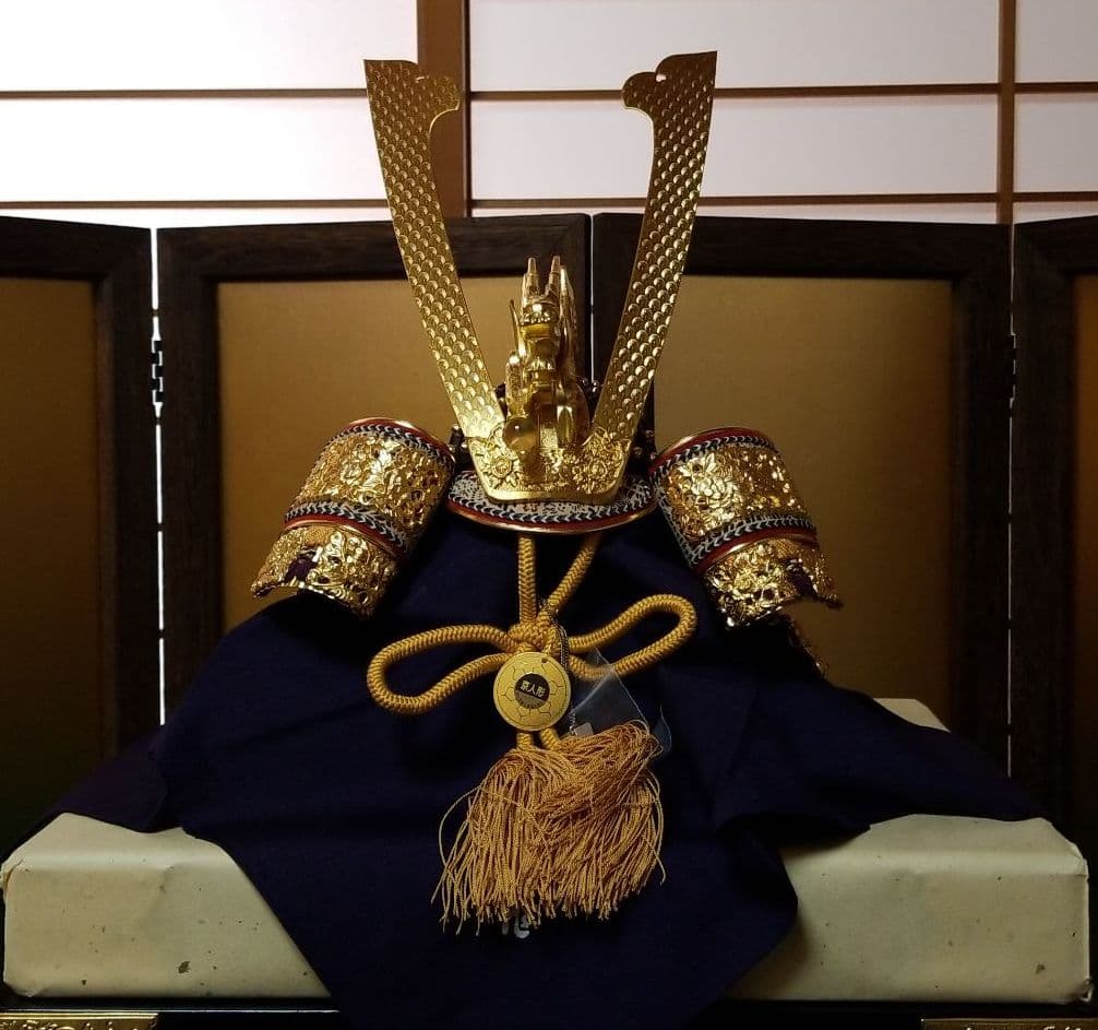 五月人形　15号　平安武久作　兜飾り