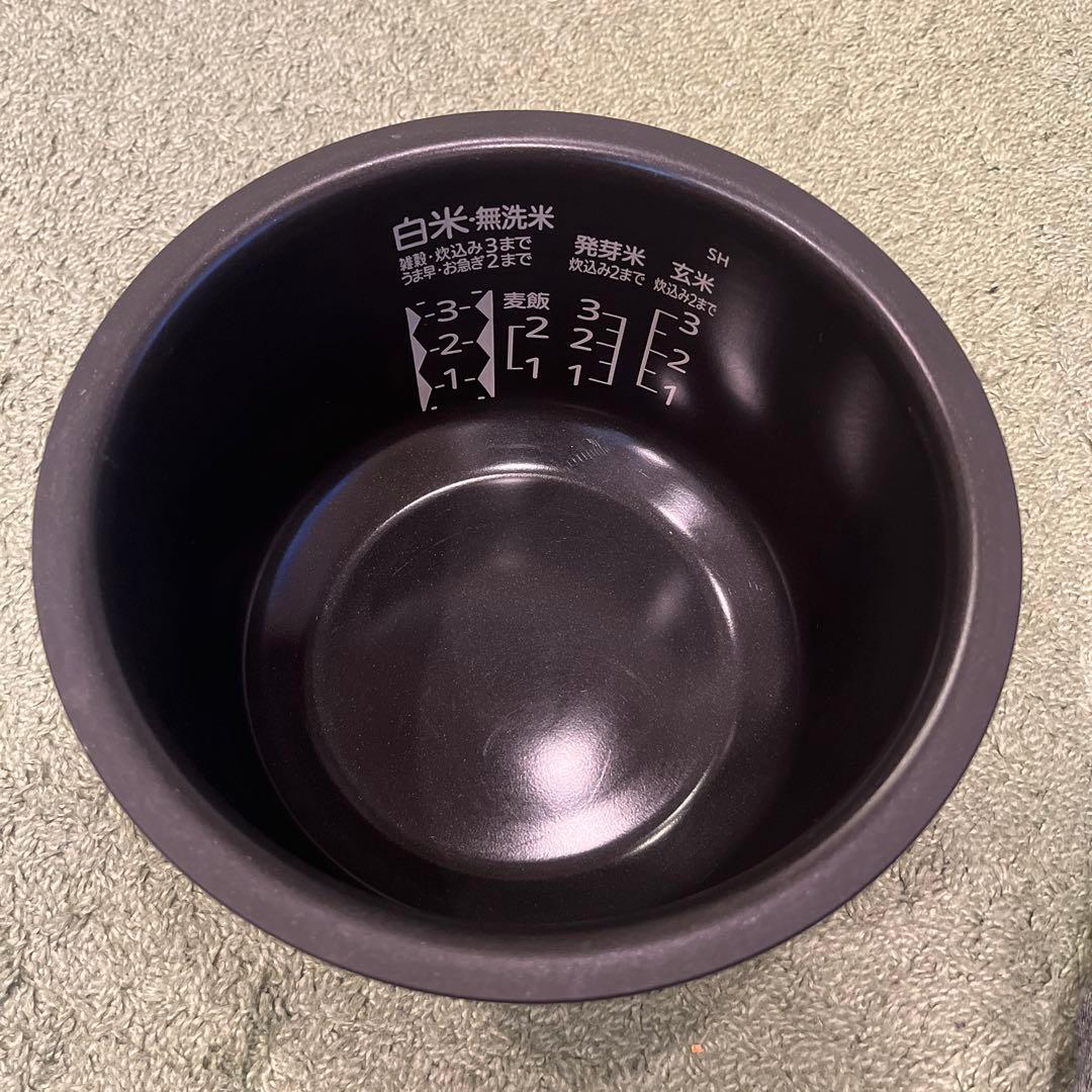 三菱IHジャー炊飯器　NJ-SE06H 3.5合炊