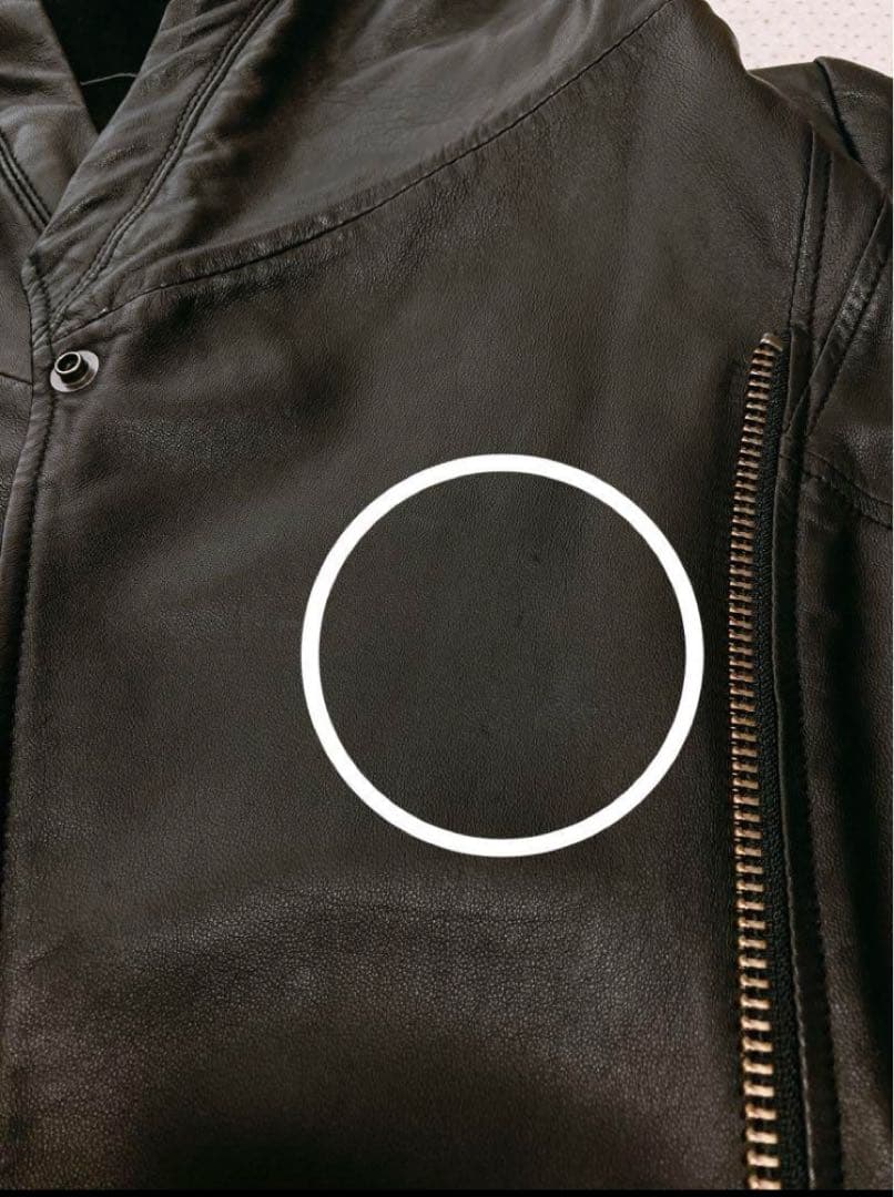 HELMUT LANG ラムレザーライダースブルゾン‼︎Sサイズ