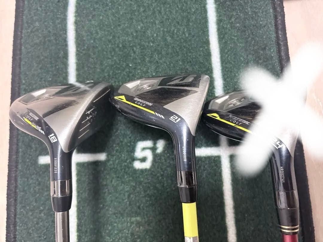 ブリジストンＪＧＲフェアウェイウッド　3本セット　5-7-9