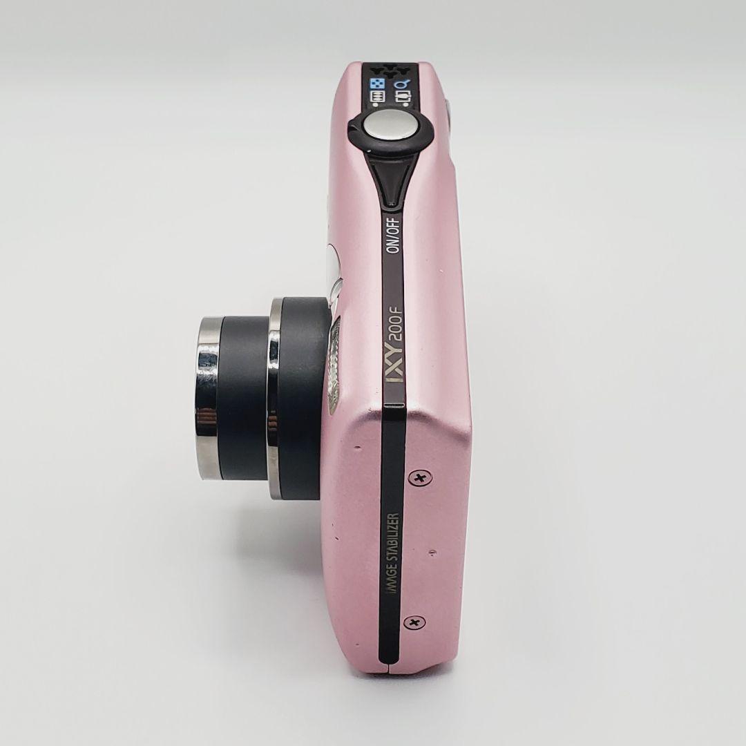 CANON デジカメ　IXY 200F PC1469 ピンク コンデジ